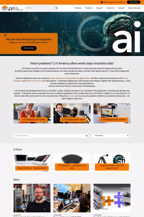 Lvi-America Homepage 1440px