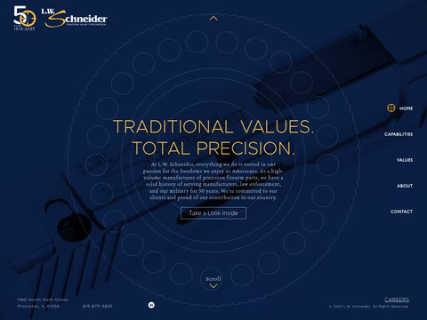 Lw-Schneider Homepage 1440px