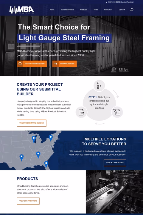 Mba-Building-Supplies Homepage 1440px