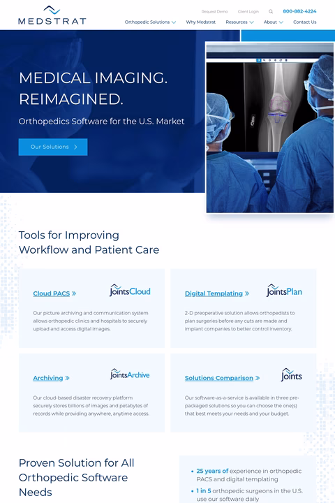 Medstrat Homepage 1440px