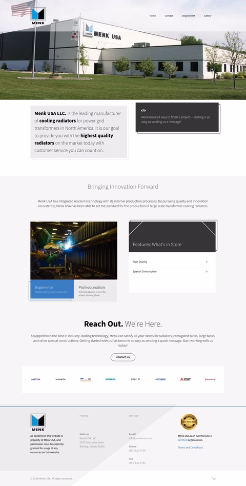 Menk-Usa Homepage 1440px