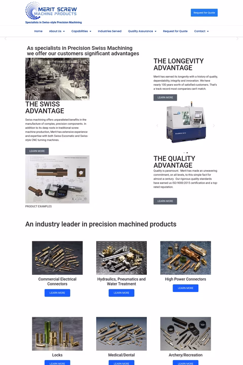 Merit-Screw-Machine-Products Homepage 1440px