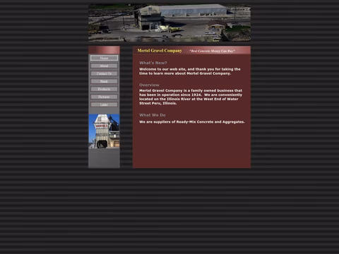 Mertel-Gravel-Co Homepage 1440px