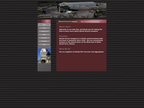 Mertel-Gravel-Co Homepage 1440px