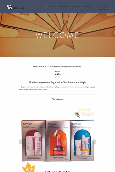 Metal-Magic Homepage 1440px