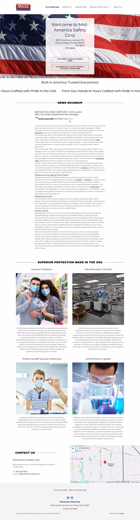 Mid-America-Safety Homepage 1440px