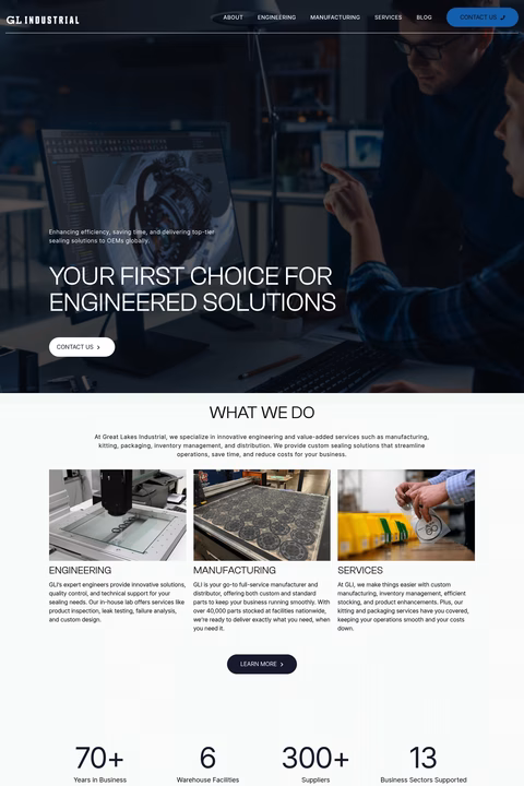 Great-Lakes-Industrial Homepage 1440px