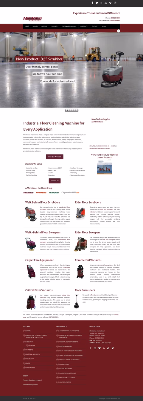 Minuteman-International Homepage 1440px