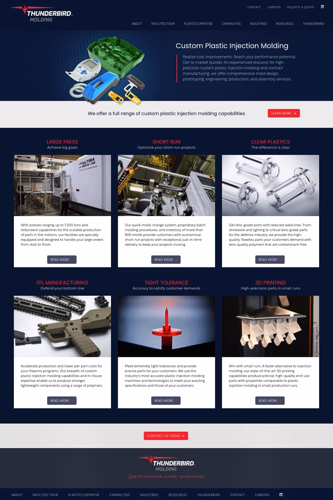 Thunderbird-Molding Homepage 1440px