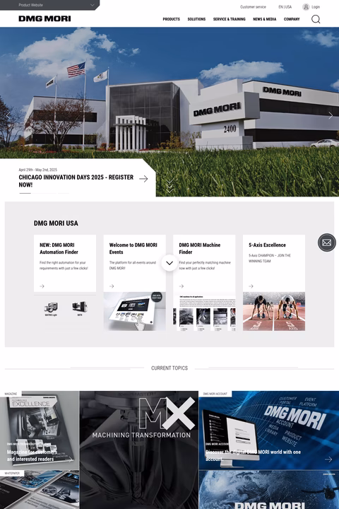 Dmg-Mori-Usa Homepage 1440px