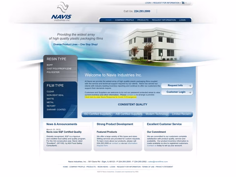 Navis-Industries Homepage 1440px