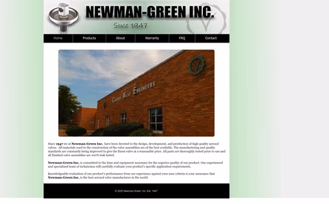 Newman-Green Homepage 1440px