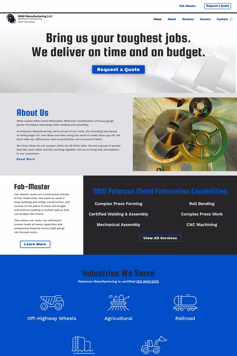 Peterson-Manufacturing Homepage 1440px
