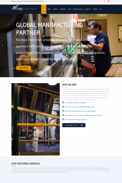 Nu-Way-Industries Homepage 1440px