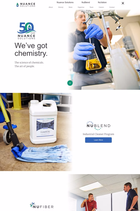 Nuance-Solutions Homepage 1440px