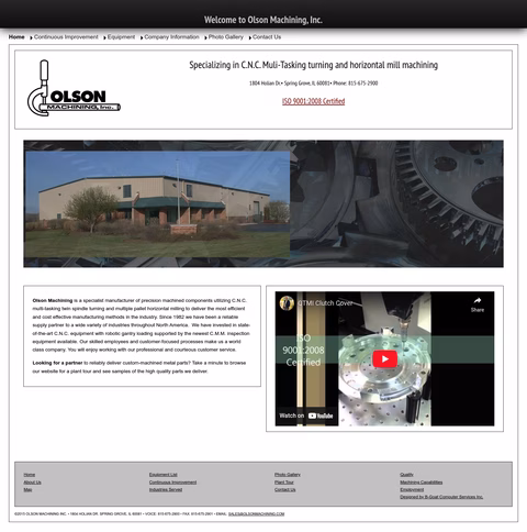 Olson-Machining Homepage 1440px