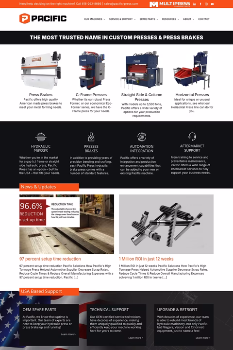 Pacific-Press-Technologies Homepage 1440px