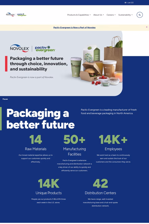 Pactiv-Evergreen Homepage 1440px