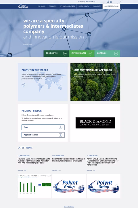 Polynt-Composites-Usa Homepage 1440px