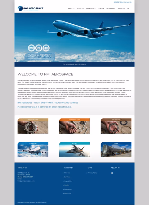 Precision-Masters Homepage 1440px