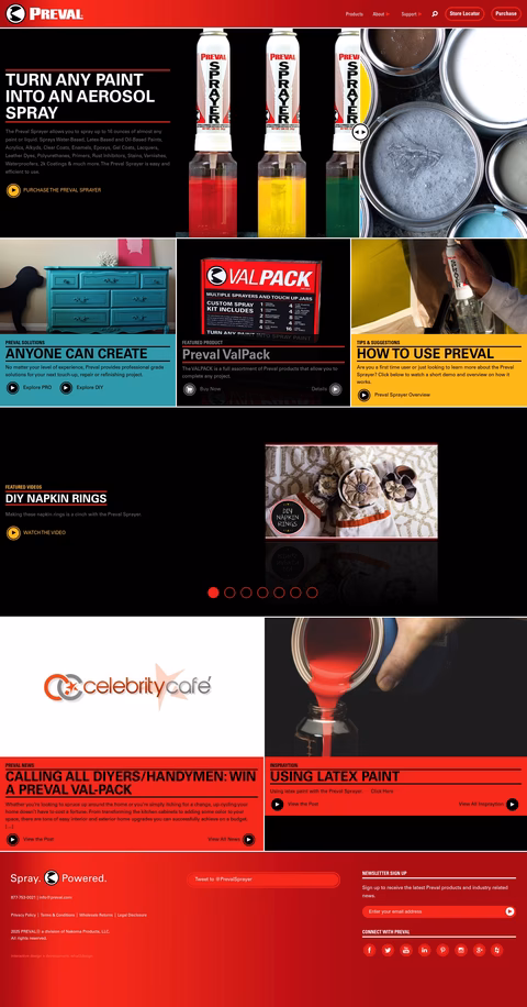 Preval Homepage 1440px