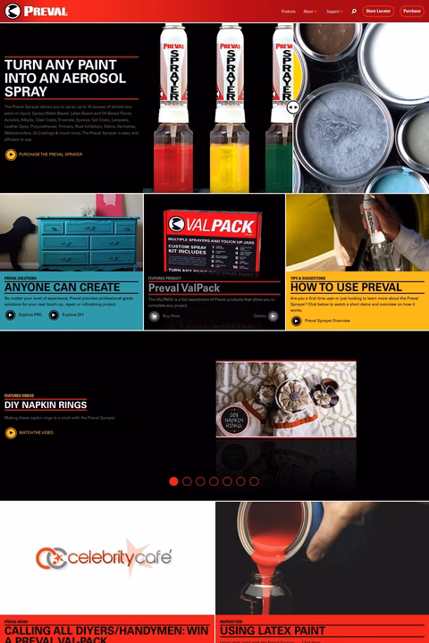 Preval Homepage 1440px