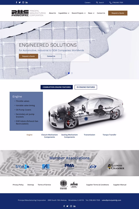 Principal-Manufacturing Homepage 1440px