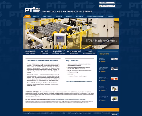Processing-Technologies-Inc Homepage 1440px