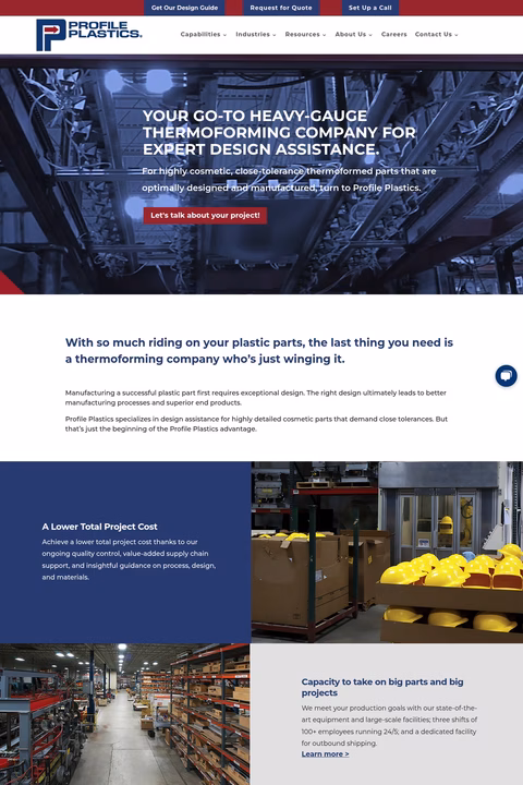 Profile-Plastics-Inc Homepage 1440px