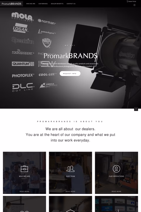 Promark-International Homepage 1440px