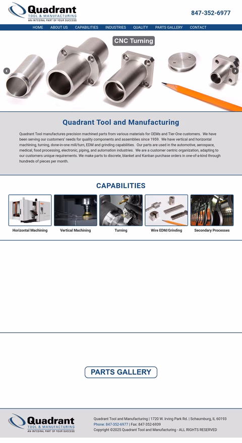 Quadrant-Tool Homepage 1440px