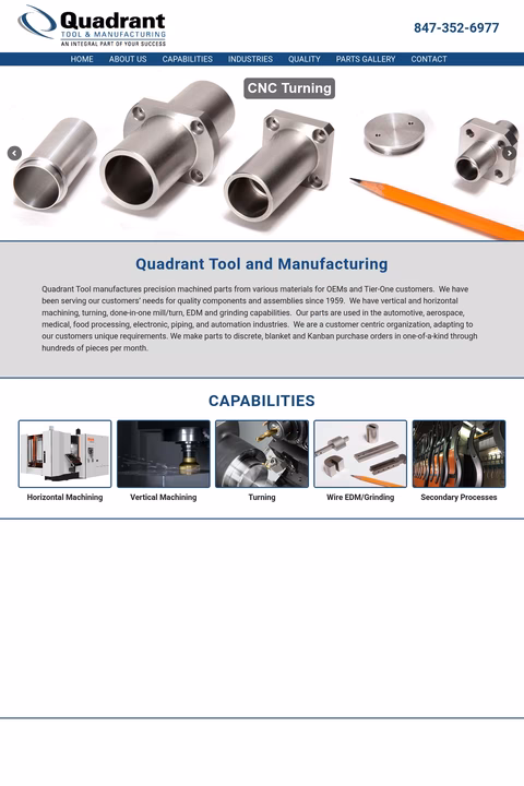 Quadrant-Tool Homepage 1440px