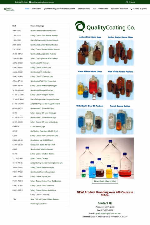 Quality-Coating-Co Homepage 1440px