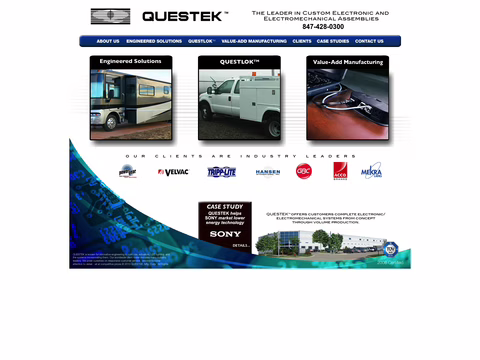 Questek-Manufacturing Homepage 1440px