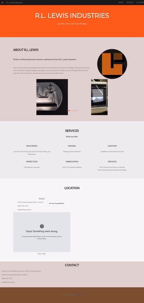 R-L-Lewis-Industries Homepage 1440px