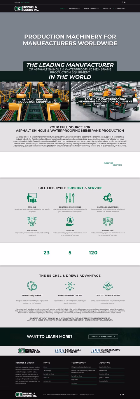 Reichel-Drews Homepage 1440px