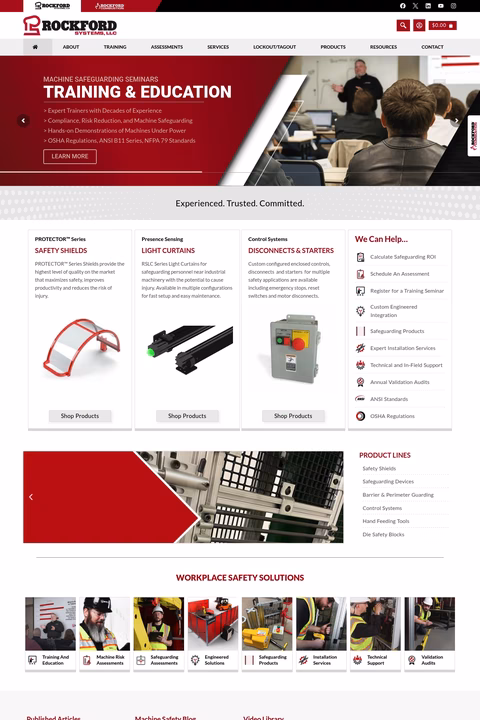 Rockford-Systems Homepage 1440px