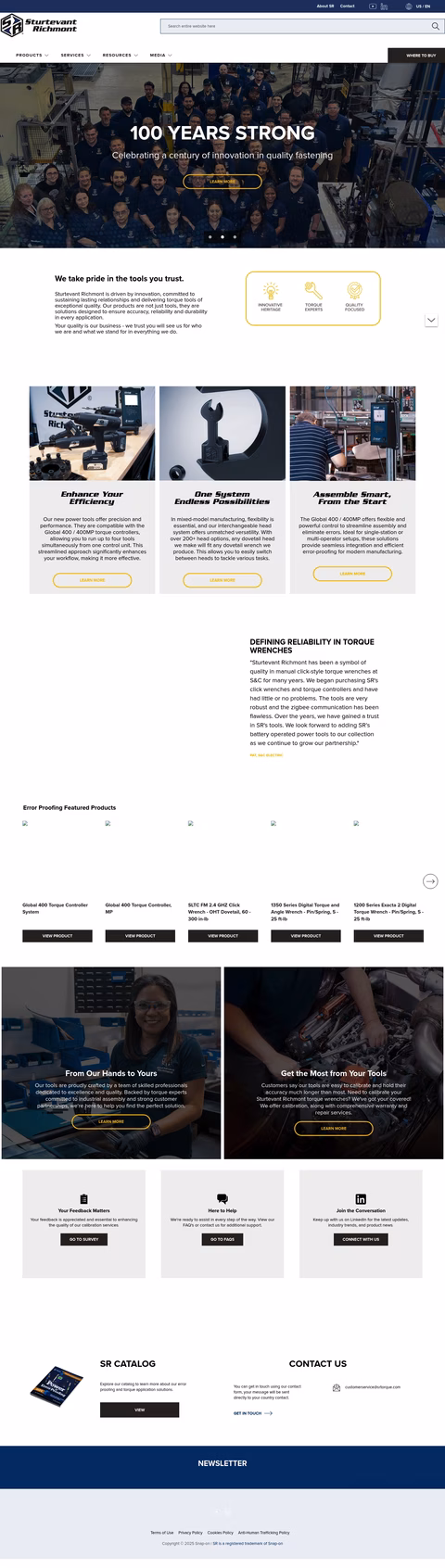 Sturtevant-Richmont Homepage 1440px