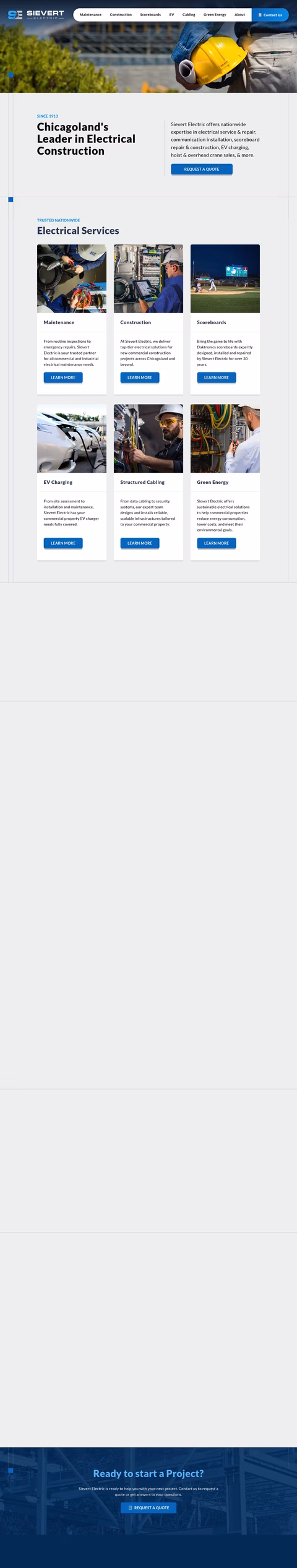 Sievert-Electric Homepage 1440px