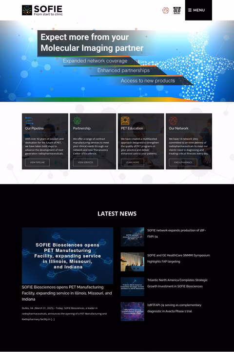 Sofie Homepage 1440px