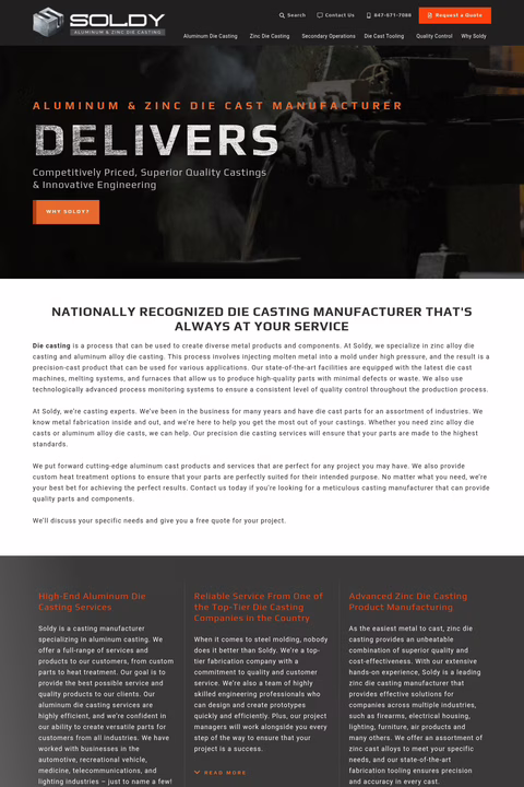 Soldy-Manufacturing-Co Homepage 1440px