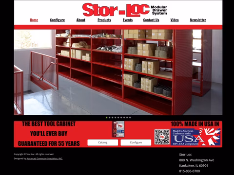 Stor-Loc Homepage 1440px