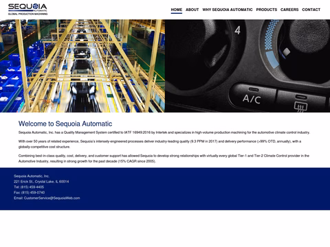 Sequoia-Automatic Homepage 1440px