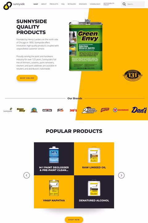Sunnyside-Corporation Homepage 1440px