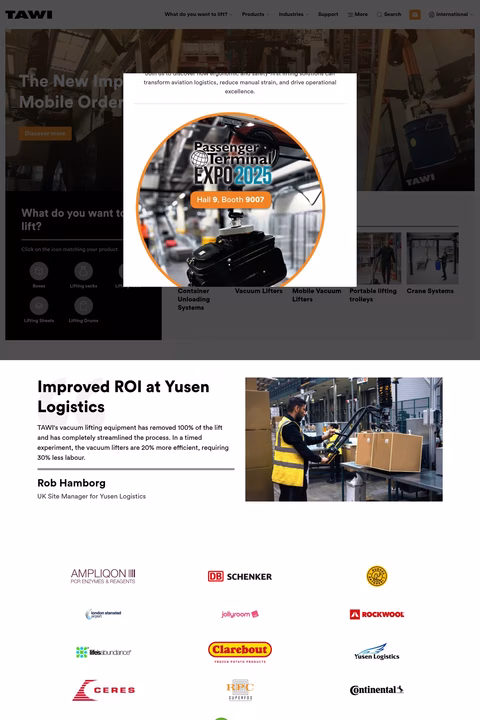 Tawi-North-America Homepage 1440px