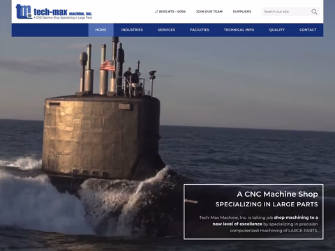 Tech-Max-Machine Homepage 1440px