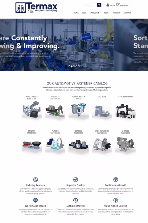 Termax-Corporation Homepage 1440px