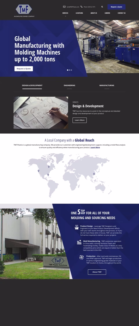 Tmf-Enterprises Homepage 1440px