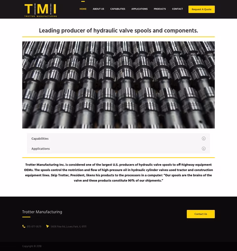 Trotter-Manufacturing Homepage 1440px