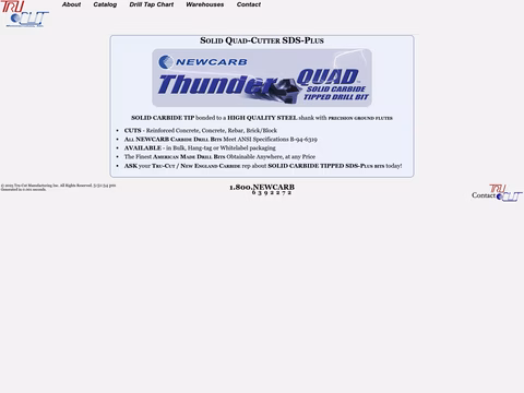 Tru-Cut-Inc Homepage 1440px